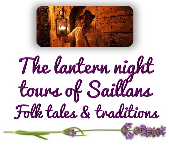 Lantern night tours of Saillans